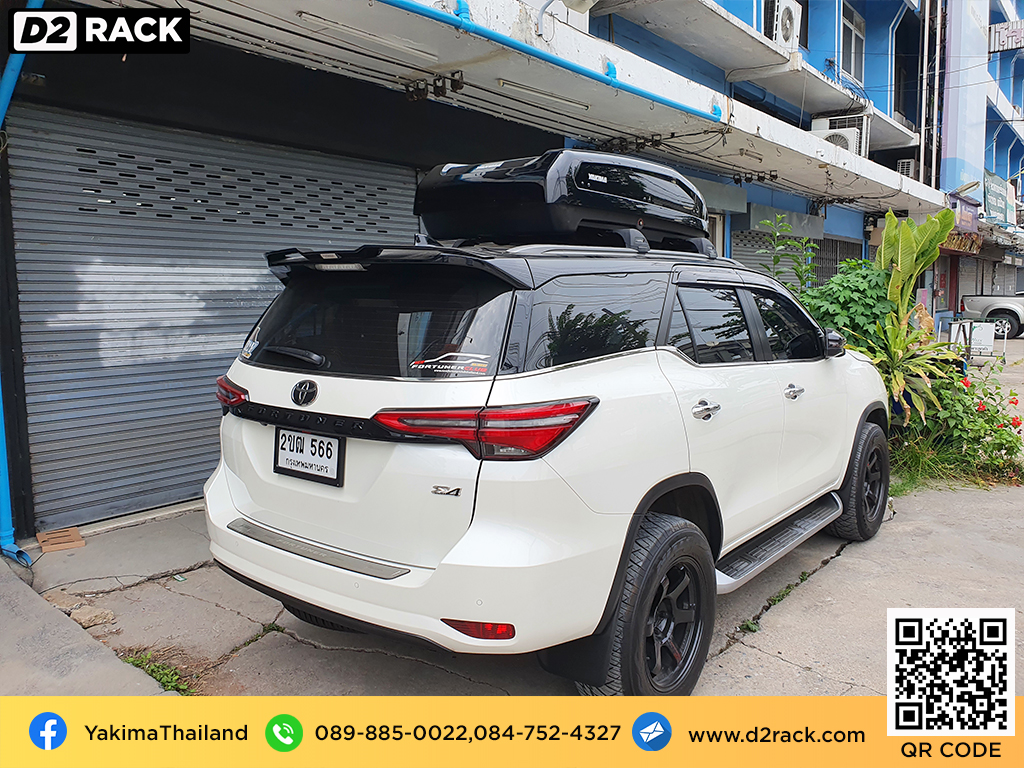 กล่องติดหลังคารถ กล่องบนหลังคารถ Roofbox YAKIMA Easytrip 400 L กล่องเก็บของติดหลังคา