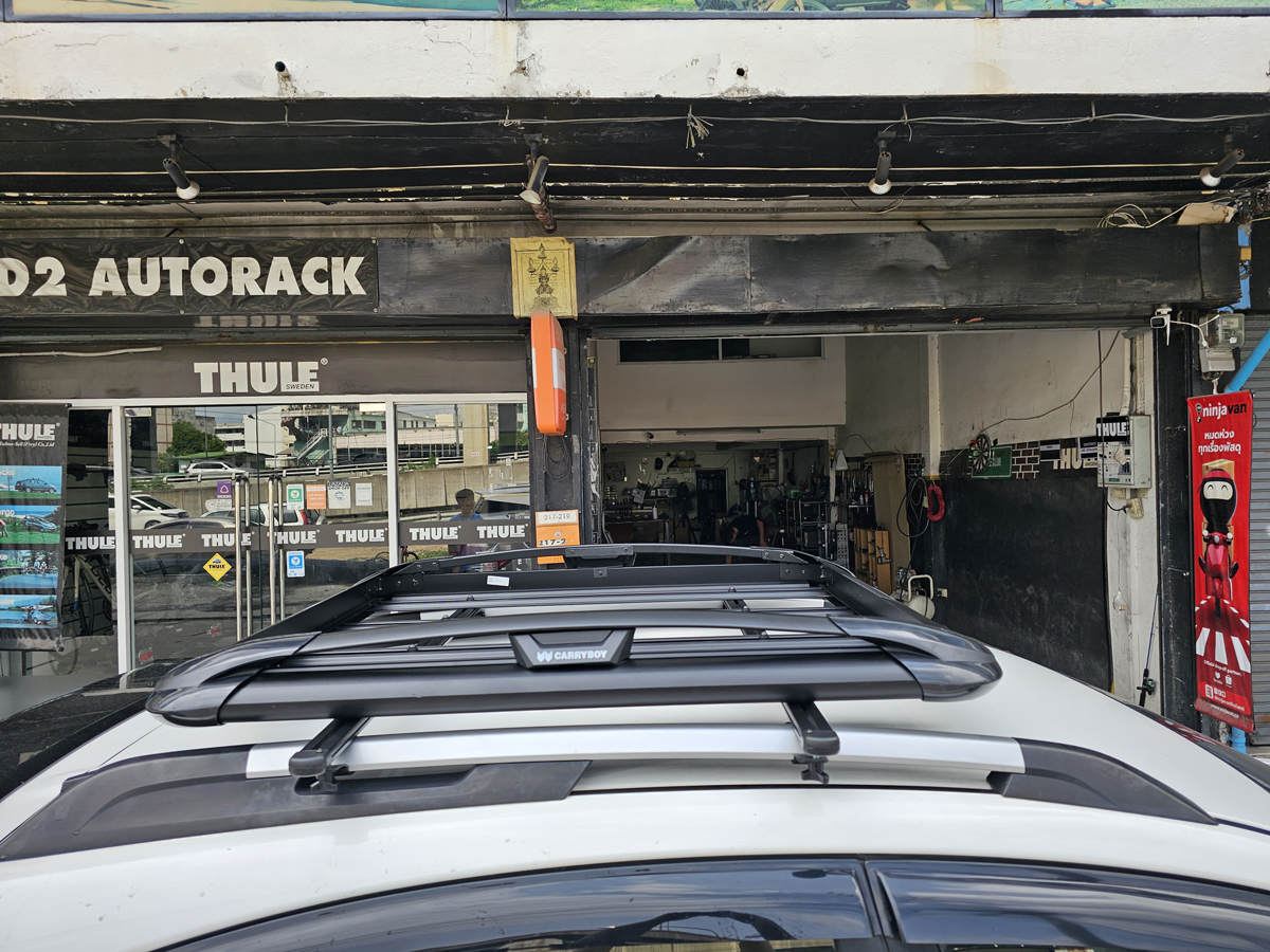 แร็คบรรทุกสัมภาระบนหลังคา CARRYBOY Roofrack รุ่น CB550N 100x120 cm