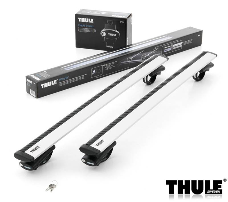 แร็คหลังคาTHULE 775 Roof Rail+คานขวางWingbar-A21