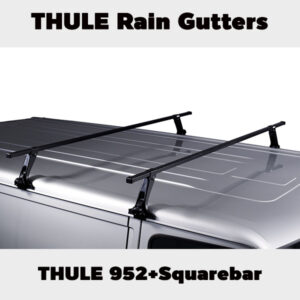 แร็คหลังคาTHULE952 Rain Gutters+คานขวางSquarebar-A1