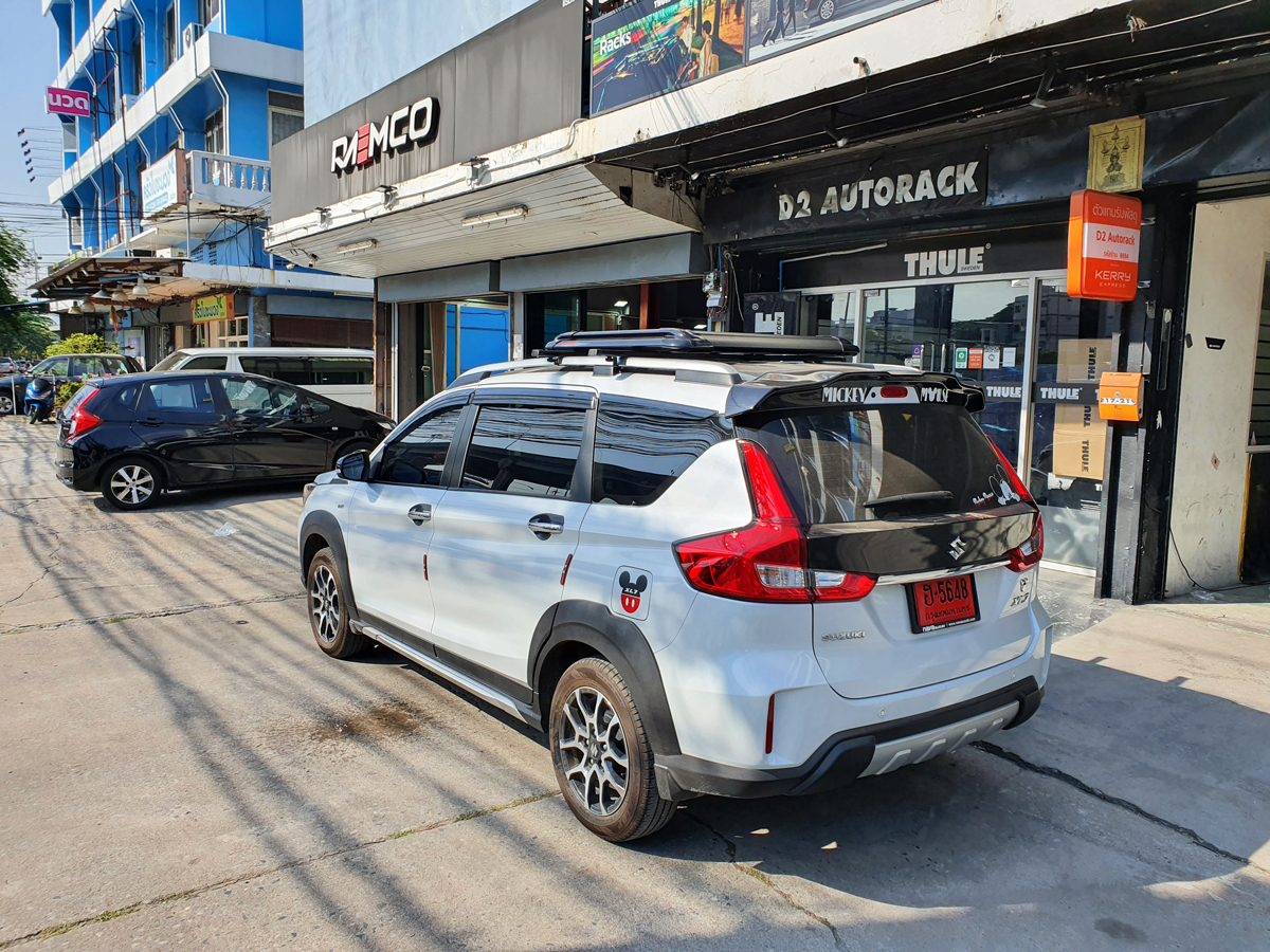 Suzuki XL7 ติดตั้ง แร็คหลังคามือสอง CARRYBOY Roofrack รุ่น CB535B 100x100 cm