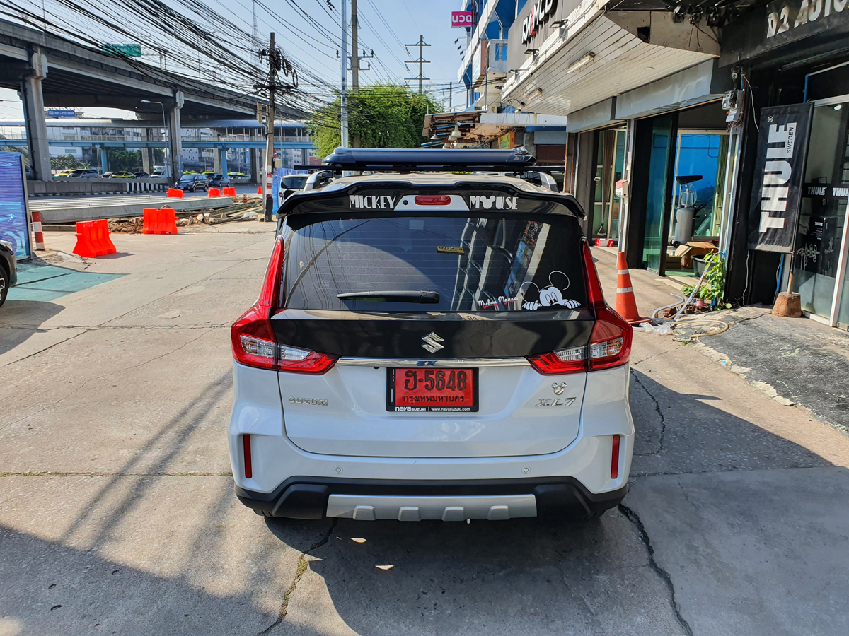 Suzuki XL7 ติดตั้ง ที่เก็บของบนหลังคา CARRYBOY Roofrack รุ่น CB535B 100x100 cm