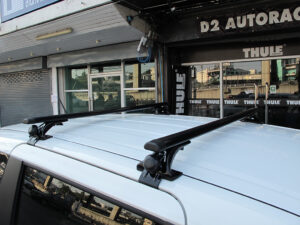 แร็คหลังคารถตู้ THULE ถาดหลังคา SCR Normal Roof รุ่น SN01 ประกอบด้วย ชุดขาจับแร็ค SCR + ชุดคานขวาง ครบชุด roofrackthuleมือสอง