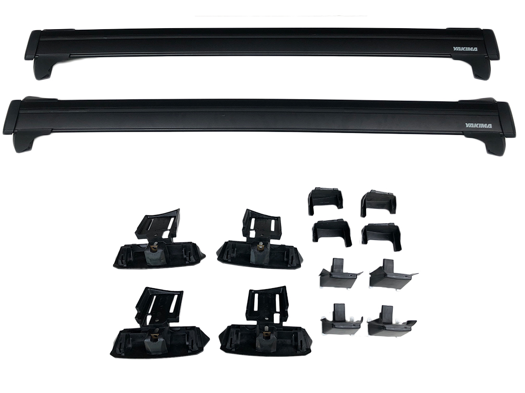 แร็คหลังคา YAKIMA รุ่น Through Bar FR02 Roof Rail + คานขวางครบชุด-A10