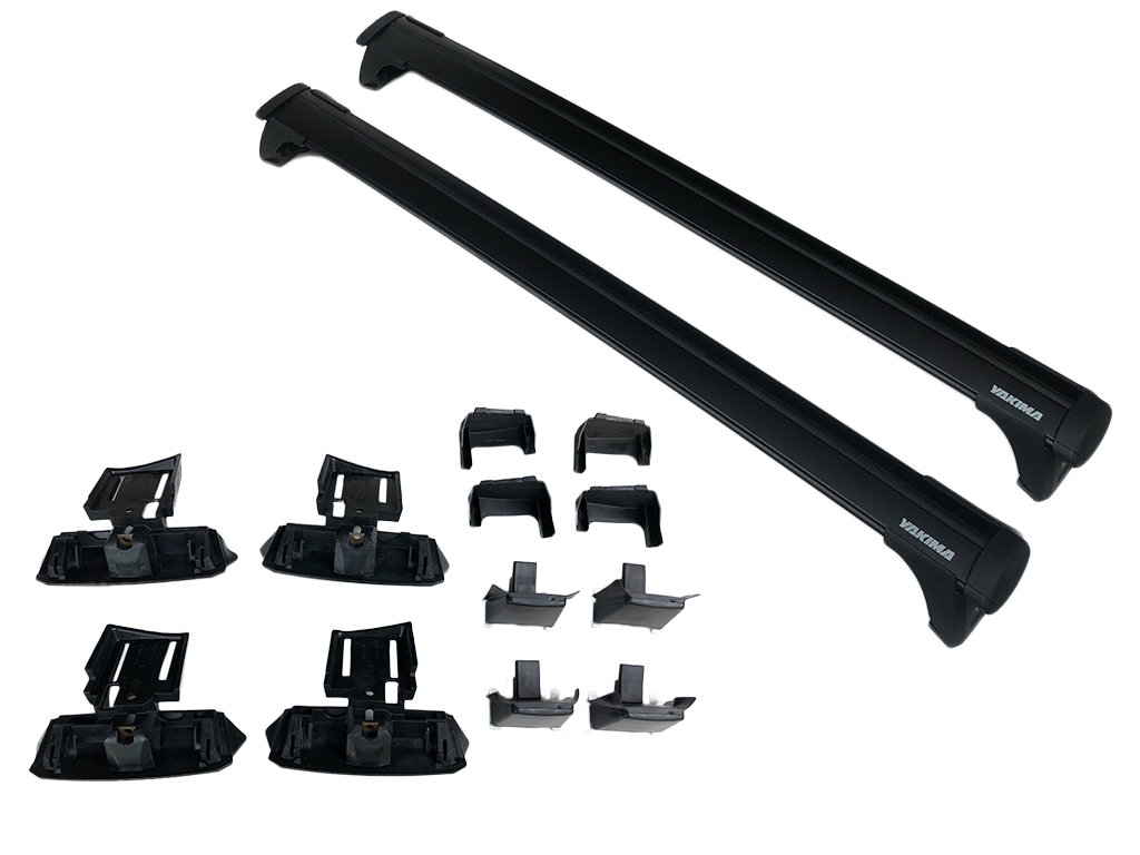 แร็คหลังคา YAKIMA รุ่น Through Bar FR02 Roof Rail + คานขวางครบชุด-A9