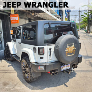 ชุดลากเรือ จี๊ป แรงเลอร์ ออกแบบคานลากเรือ สำหรับ Jeep Wrangler โดยเฉพาะ