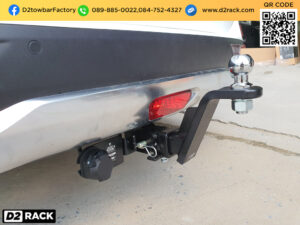 towbar เกีย คาร์นิวัล อุปกรณ์ลากเรือ กันชนลากพ่วง ชุดลากพ่วงเจ็ทสกี  ชุดลากหัวบอล : งานติดตั้ง D2towbar ชุดลากเรือ Kia Carnival