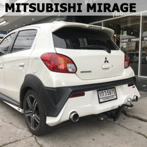 ชุดลากเรือ มิตซูบิชิ มิราจ ออกแบบคานลากเรือ สำหรับ Mitsubishi Mirage โดยเฉพาะ